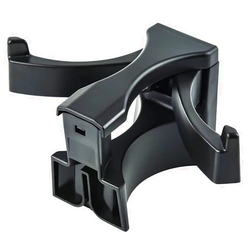 OKPARZ Compatible for Center Console Cup Holder Insert Toyota 2008-2017 Sequoia 2005-2015 Tacoma 55604-04010 Black