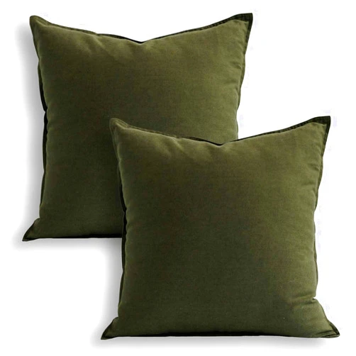 Jeanerlor SureGuard Pillowcase Cousion Cover Decor Cotton Linen with Unique Design to Embellish Study Room/House/Office, 20
