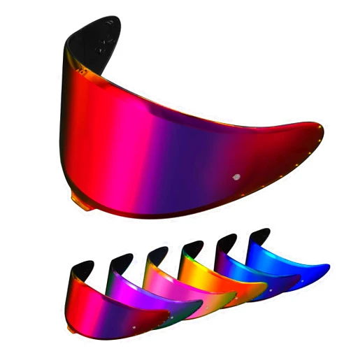 PSLER RF-1400 Visor - CWR-F2R Face Shield Helmet Visor Motorcycle Helmet Shield Accessories Replacement for RF 1400 CWR-F2R NXR2 Z8 X15,Deep Purplish Red