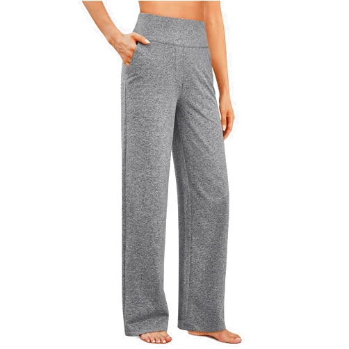 G4Free Yoga Pants Women Wide Leg Pants with Pockets High Waist Stretch Dress Casual Sweatpants Petite/Regular/Tall