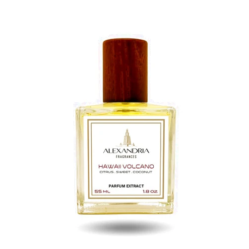 Alexandria Fragrances| Hawaii Volcano | Inspired By Crd. Virgin Island Water| Eau de Parfum | 55ml | Tropical Elegance | White Bergamot, Lime, Hibiscus, and Ylang Ylang Scent