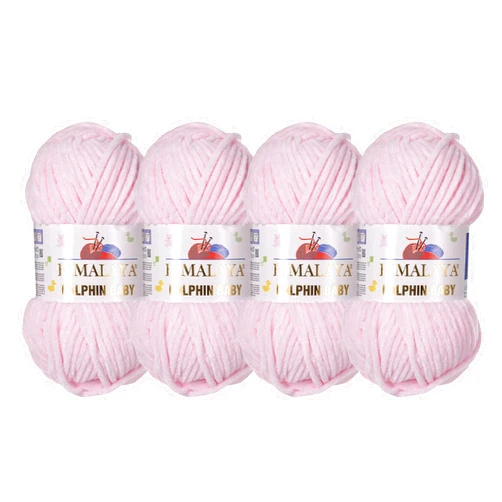 Himalaya Dolphin Baby (4-Pack) 4x100 gr Chenille Velvet Blanket amigurumi Yarn Super Bulky 524 yds (303)