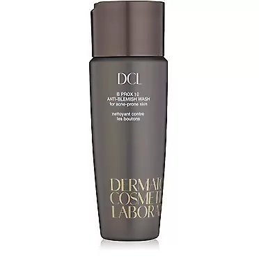 Dermatologic Cosmetic Laboratories DCL Skincare B Prox Anti-Blemish Wash, Dermatologist tested 10% benzoyl peroxide advanced acne treatment gentle exfoliating wash, non-drying 6.7 Fl Oz