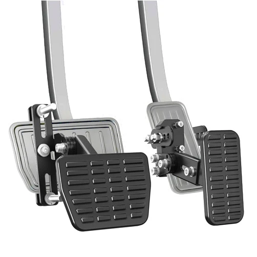 OceanicEcho Gas and Brake Pedal Extenders for Short Drivers | Fits Cars, Go Kart, Ride-On Toys | Adjustable Length & Angle for Auto Vehicles Brake & Accelerator Pedals (Sport)