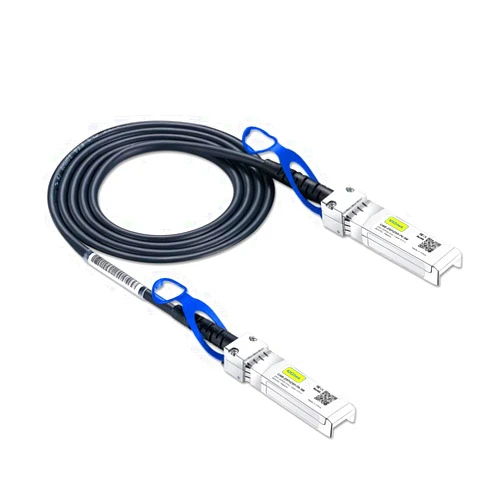 10Gtek 25G SFP28 SFP+ DAC Cable - 25GBASE-CR SFP28 to SFP28 Passive Direct Attach Copper Twinax Cable for Dell 470-ACEX, 0.5-Meter(1.6ft)