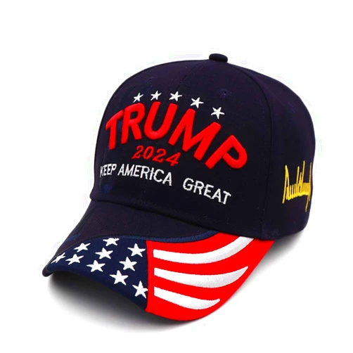 NDLBS Trump Merchandise Donald Trump Hat with Hair MAGA Hat Make America Great Again Hat USA FJB Trump 2024 Hat Gifts Ultra