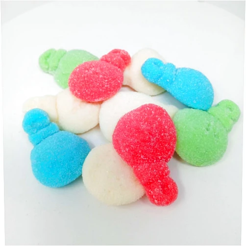 Beulah's Gummy Christmas Bulb Ornaments 4.4 Pound Package, 264 Pieces of Candy, Assorted Flavors, Christmas Candy
