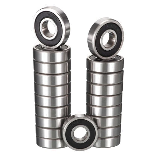 HIPICCO 607-2RS Deep Groove Ball Bearings, ID 7mm x OD 19mm x Width 6mm Miniature Bearings, Double Rubber Sealed Ball Bearing Pre-Lubricated Chrome Steel Z2 Lever 20pcs