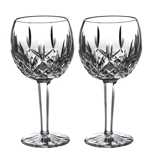 Waterford Lismore Balloon Wine Glass, Set of 2