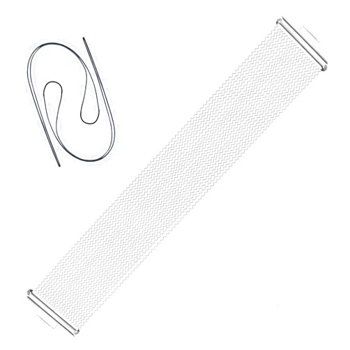 EASTROCK Snare Drum Wires Snare Wire Drum Wire-20 Strand 13 Inch, Snare Drum Accessories with Snare Wire Straps (silver 13 inch 20 strand)