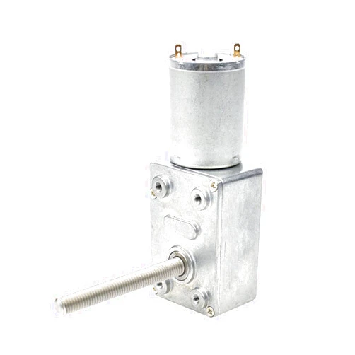 RFNYC Gearbox Hobby 12v Dc 12v Motor JGY370 Motor Mini Gear Reduction High Torque Dc Motor Speed Controller 50mm Threaded Shaft Gear Motor (Color : 12V, Size : 18rpm)