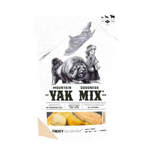 Yakaty Yak Yakaty Mix 4oz - Natural Himalayan Goodness Dog Chewy, Pop and Puff All in one Bag