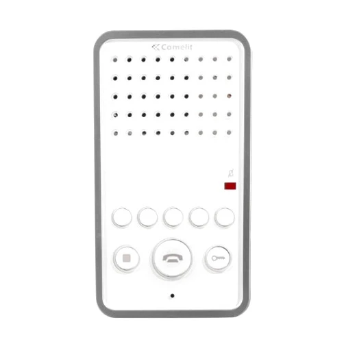 Comelit 6203W Easycom Series ViP System Hands-Free Intercom, White