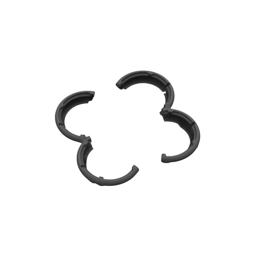 Generic Propeller Guard Protector Drone Accessories for DJI NEO,Prop Bumper Strip Set Anti-Collision and Anti-Scratch Bumper Ring Protective Cover Accessories for DJI NEO Combo Drone (Black)