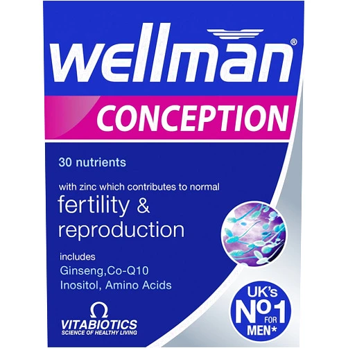 VITABIOTICS WELLMAN CONCEPTION 30 TABLETS by VITABIOTIC