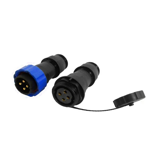 Generic NEW LON0167 Pair Waterproof Aviation Cable Connector + Socket SD20-4 4P IP68(Paar wasserdichter Luftfahrtkabelstecker + Buchse SD20-4 4P IP68