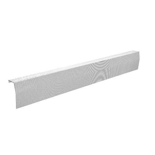 Baseboarders Galvanized Steel Premium Tall 4 ft Panel | Heat Cover Replacement Panel for Hydronic Baseboard Heaters [Accessories Not Included]