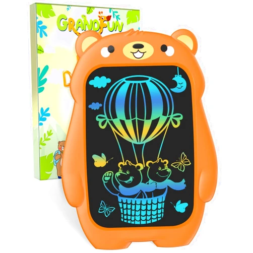 GRANDFUN Toys Gifts for Kids Girls Boys - LCD Writing Tablet for Toddler 10'' Coloring Doodle Board for Age 1-8 Year Old Birthday Christmas Gift Learning Toys Drawing Pad Reusable Educational Toy