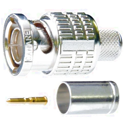 Canare 75 Ohm BNC Crimp Plug for Canare L-5CFW, (BCP-B51F)
