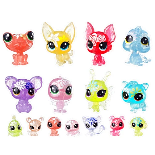 Littlest Pet Shop Blooming Bouquet, 16 Pets, Part of The LPS Petal Party Collection