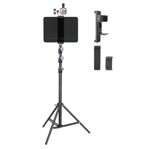 Xixan Large Screen Teleprompter Holder for Tablet & Phone with 70.8