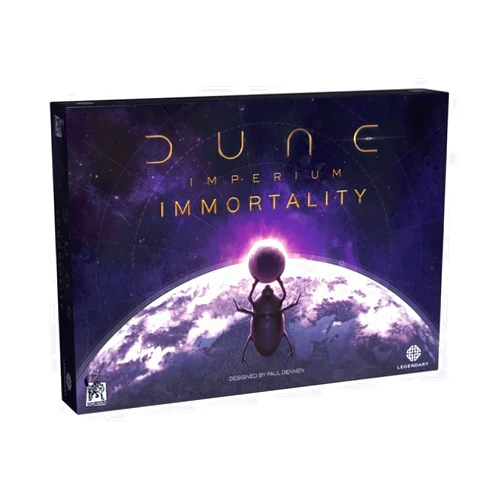 Dire Wolf Dune Imperium: Immortality – Board Game by Digital 1-4 Players – 60-120 Minutes of Gameplay – Games for Game Night – Teens and Adults Ages 14+ - English Version