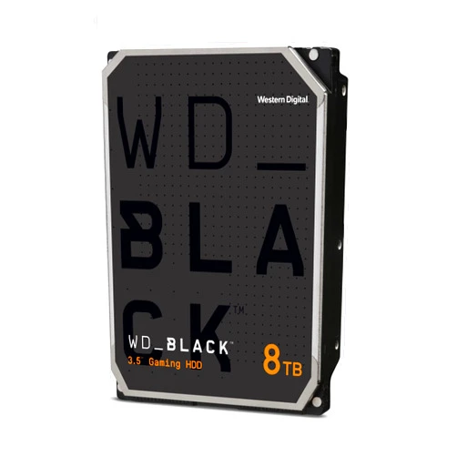 Western Digital 8TB WD_Black Performance Internal Hard Drive HDD - 7200 RPM, SATA 6 Gb/s, 256 MB Cache, 3.5