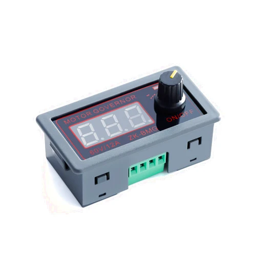 EC Buying ZK-BMG DC Motor Speed Controller, DC Motor Controller 9V-60V/12A/500W DC Encoder, PWM Control Adjustable Speed Variable Rotary Switch PWM Signal Generator Module