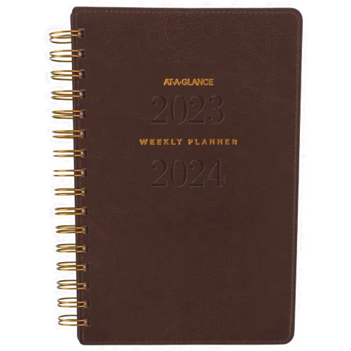 AT-A-GLANCE 2023-2024 Academic Planner, Weekly & Monthly, 5-1/2