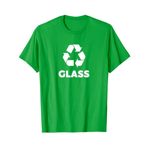 Halloween Group Costumes Recycling sorting bins Recycling garbage Trash can Halloween Group Costumes glass T-Shirt