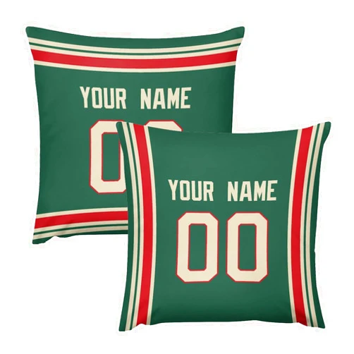 Lalkllo Personalized Number Name-Throw Pillow Cases - Customized Gift for Family & Friends - 16x16‘’18 x18‘’ Special Pillow Case for Home Decor-Car Pillow-Two-Sided Printed