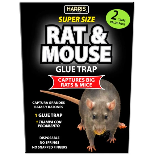 Harris Toughest Rat Glue Trap (2/Pack)