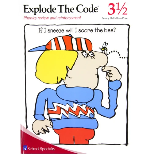 Nancy Hall Explode the Code/Book Three and One Half
