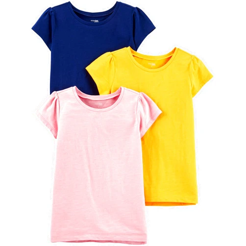 Simple Joys by Carter's Baby and Toddler Girls' 2-Pack 4th of July Tops