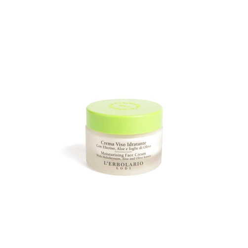 L'Erbolario Moisturising Face Cream - Hydrating And Nourishing Treatment - Fast Absorbing, Non-Greasy - Light Texture Can Be Applied Day Or Night - Ideal Base For Luminous Makeup - 1.6 Oz
