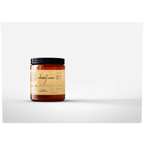 FRÈRES BRANCHIAUX Cherry Coco 8 oz Scented Soy Single Wick Candle with Burn Time of 25-40+ Hours