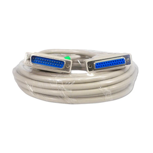 Your Cable 25 Foot DB25 25 Pin Serial Port Cable Male/Female RS232