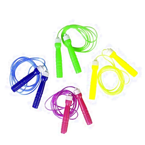 The Dreidel Company Neon Jump Rope for Kids, Indoor & Outdoor Skipping Activity, Party Favor, 84