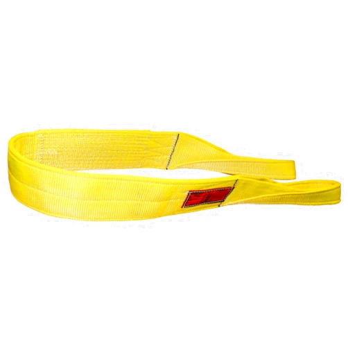 Stren-Flex EEF3-903-5 Type 3 Heavy Duty Nylon Flat Eye and Eye Web Sling, 3 Ply, 12,300 lbs Vertical Load Capacity, 5' Length x 3