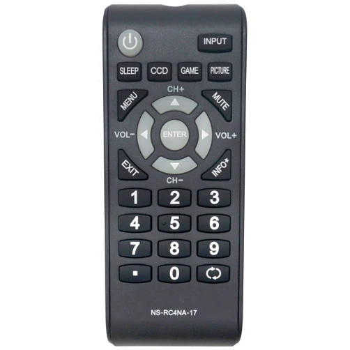 VINABTY New Remote NS-RC4NA-17 NSRC4NA17 Replacement fit for INSIGNIA LCD TV NS-24D310NA17 NS-24D510MX17 NS-24D510NA17 NS-32D310MX17 NS-32D310NA17 NS-32D311NA17 NS-39D310NA17 NS-40D510MX17 NS-40D510NA17