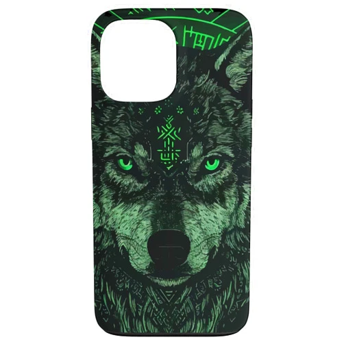 Wikinger Wölfe Odins Geschenke Vikings Viking Valhalla Wolf Odin Vikings Celtic Vegvisir Gift Case for iPhone 13 Pro Max
