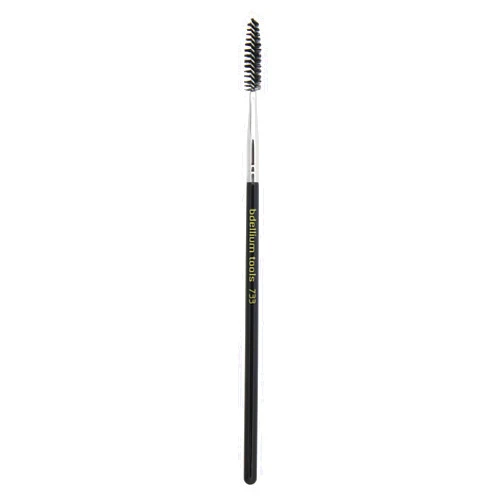 Bdellium Tools Professional Makeup Brush - Maestro Series 733 Lash - With Soft Synthetic Fibers, For Applying Mascara (Black, 1pc)