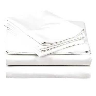 Sticky cotton 4 Piece Premium Sheet Set Cotton Queen, 100% Egyptian Cotton, 400 Thread Count, 15 Inch Deep Pocket of Cotton Sheets, White Solid Queen-15 White Solid