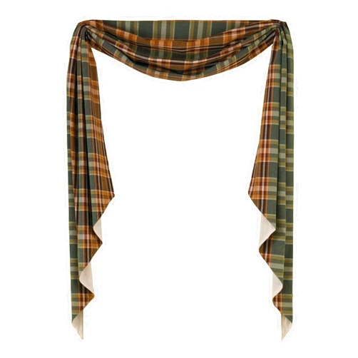 Park Designs Wood River Lined Fishtail Swag