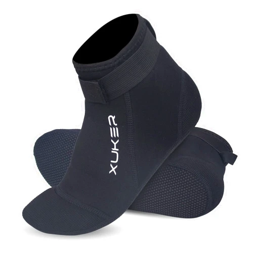XUKER Neoprene Socks, 3mm Beach Volleyball Sand Soccer Wetsuit Socks Water Booties for Diving Snorkeling Kayaking Paddling