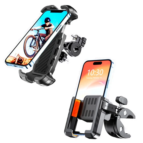 Viccux Motorcycle Phone Mount, Bike Phone Mount, 360° Rotatable Phone Holder for Motorcycle Bike Bicycle Scooter