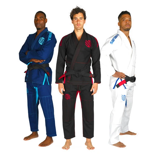 Sanabul Essential BJJ Gi for Men | Brazilian Jiu Jitsu Gi | Lightweight Preshrunk Fabric | Superior Sizing Guide