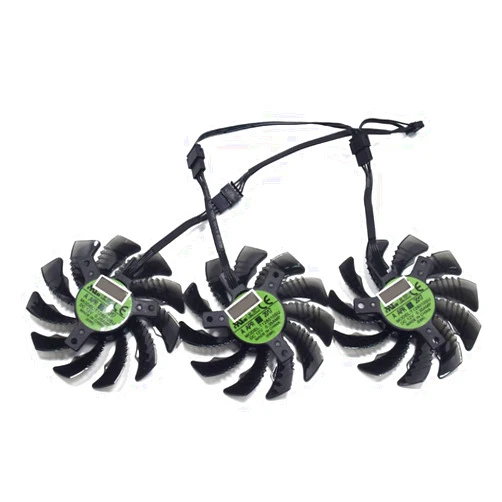 Z.N.Z T128010SU PLD08010S12H 12V Cooling Fan Gigabyte GTX1050 1060 1070 1080 G1 N960 N970 4Pin Cooler Fans (3pcs/lot)
