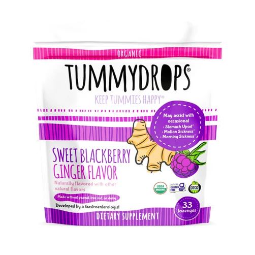 Tummy drops Tummydrops USDA Organic Sweet Blackberry Ginger