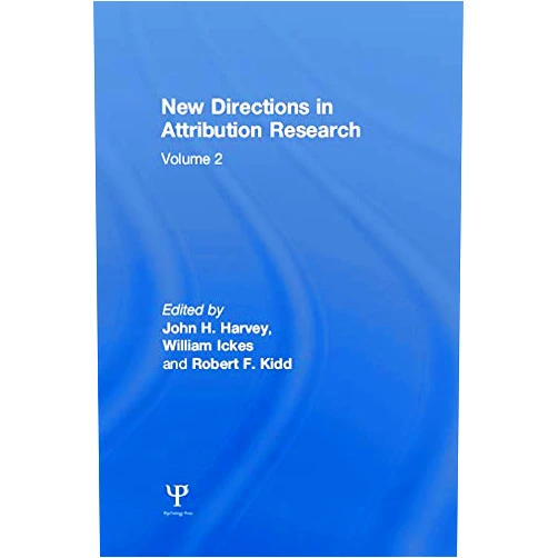 By J. H. Harvey (Editor), W. J. Ickes (Editor), R. F. Kidd (Editor) & 0 more Format: Kindle Edition New Directions in Attribution Research: Volume 1